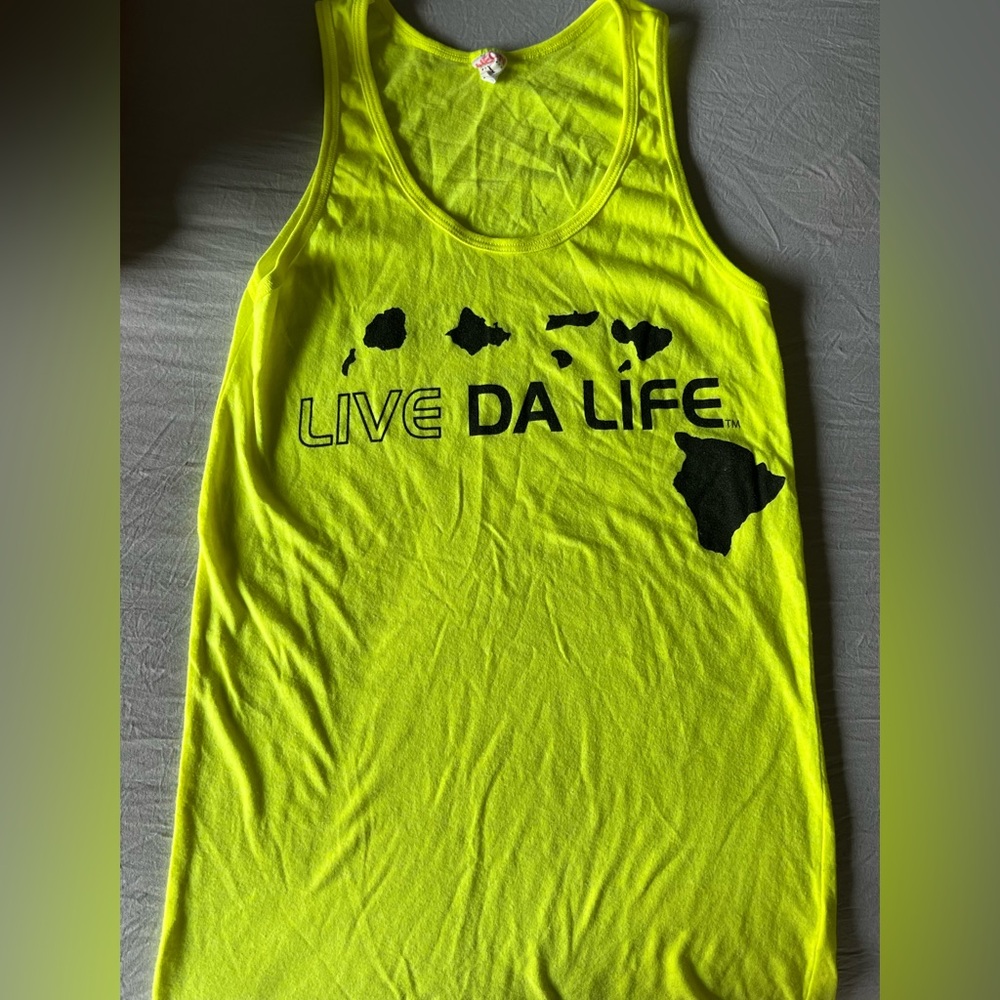 Kauai Live Da Life tank top adult size XS